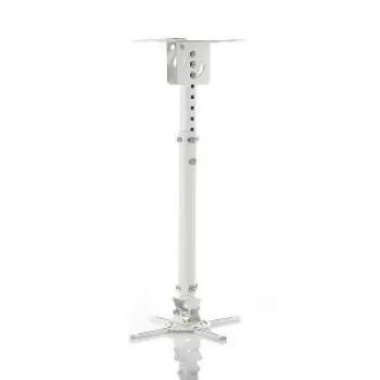Projektoriaus pakabinimo laikiklis 45-76 cm P-107W baltas 15 kg