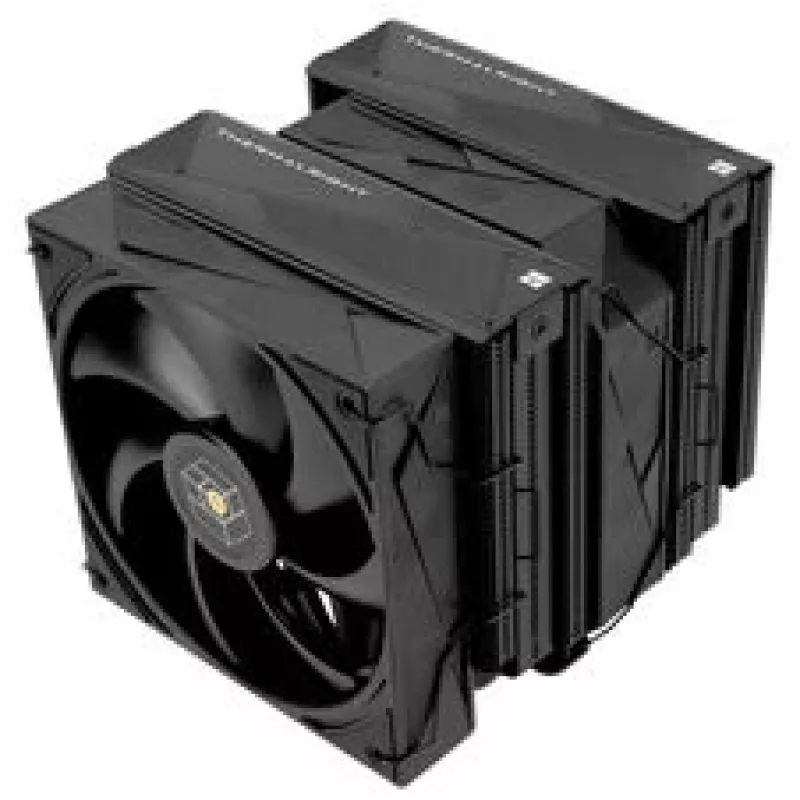Thermalright Royal Pretor 130 procesoriaus aušintuvas, dviejų bokštų – 1x 120 mm, 1x 130 mm, juodas (ROYAL PRETOR 130 Juoda)