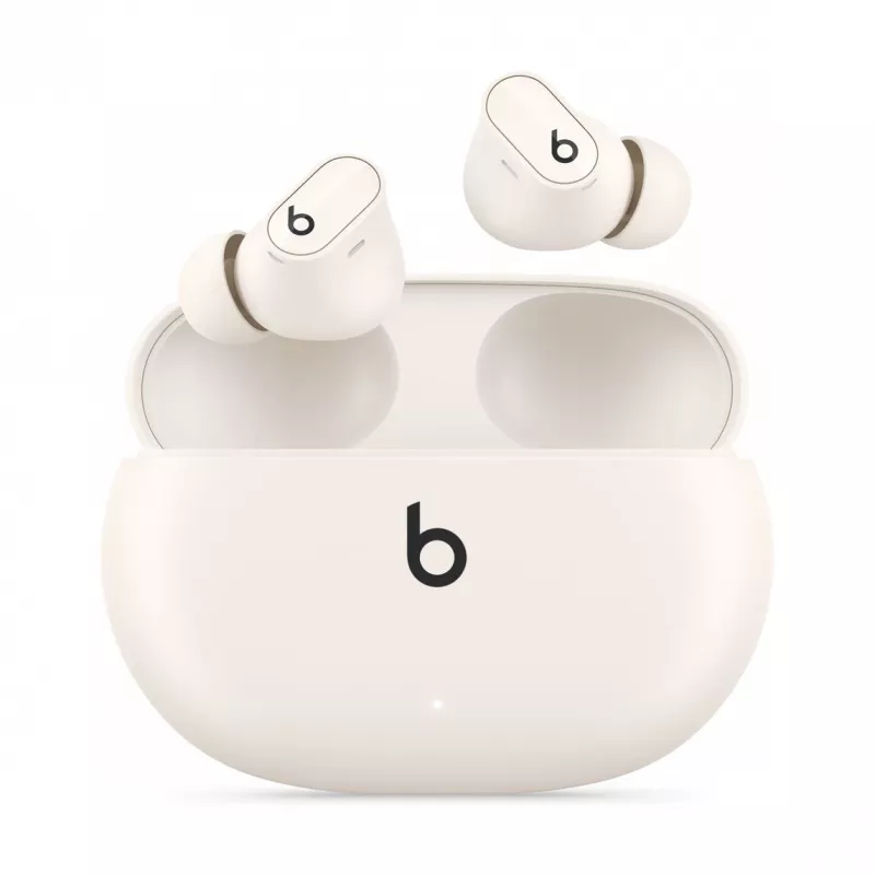 Beats Studio Buds + belaidės ausinės – dramblio kaulo spalvos