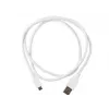 Gembird Cablexpert - USB kabelis - Micro-USB tipo B (kištukas) į USB (kištukas) - 1 m - formuotas - baltas (CCP-MUSB2-AMBM-W-1M)