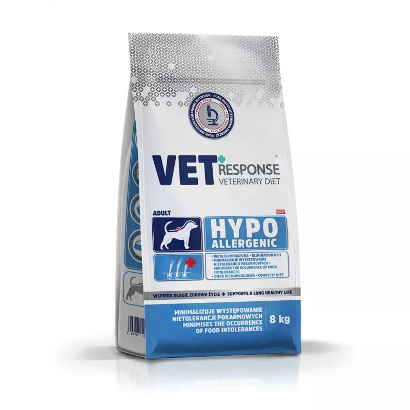 VET RESPONSE Hypoalerginis - sausas šunų maistas - 8kg
