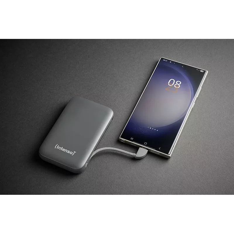 Išorinė baterija USB 10000MAH/PILKA S10000 7333034 Intenso
