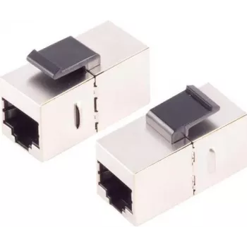 Keystone modulis ShiverPeaks S/CONN 08-10009 Plokščias Sidabrinis RJ-45