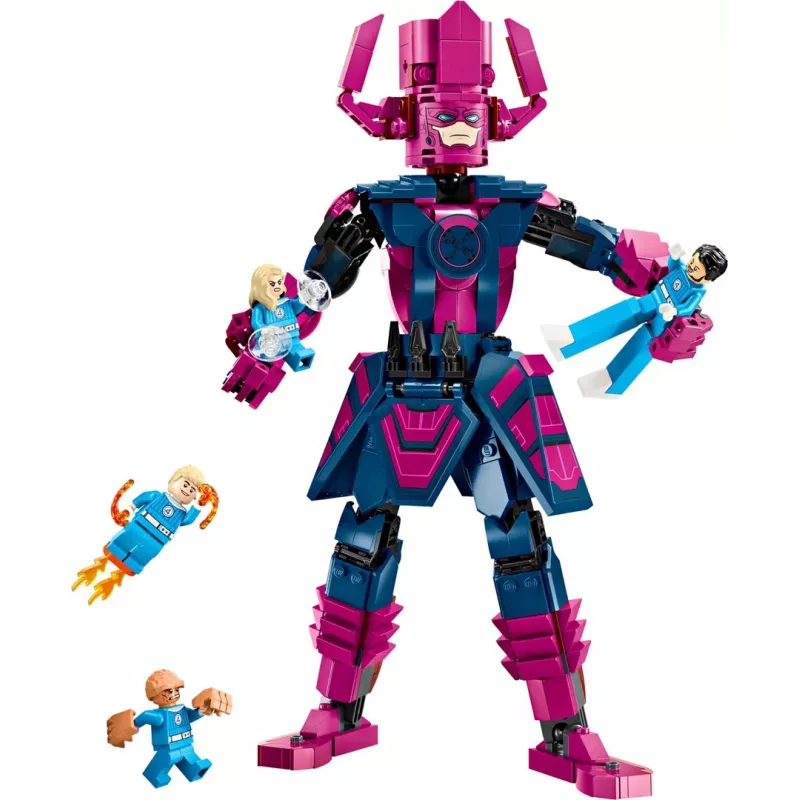 LEGO statybų rinkinys Marvel Super Heroes 76316 — Fantastiškasis ketvertas: Galactus minifigūrėlių rinkinys, 427 detalės, 4 minifigūrėlės, amžius 9+