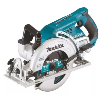 Makita DRS780Z nešiojamasis diskinis pjūklas 18,5 cm juodas, mėlynas 5100 aps./min.