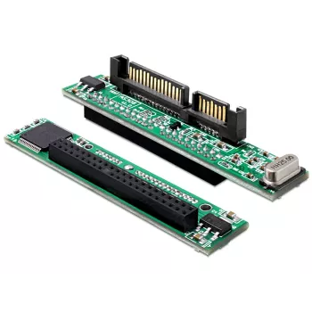 Adapterius DeLOCK 61987 SATA 22p IDE 44p juodas žalias