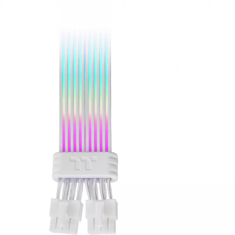 Maitinimo juostinis kabelis THERMALTAKE AC-082-CN6NAN-A1, CPU 2x8Pin jungtis–jungtis, 0,272 m