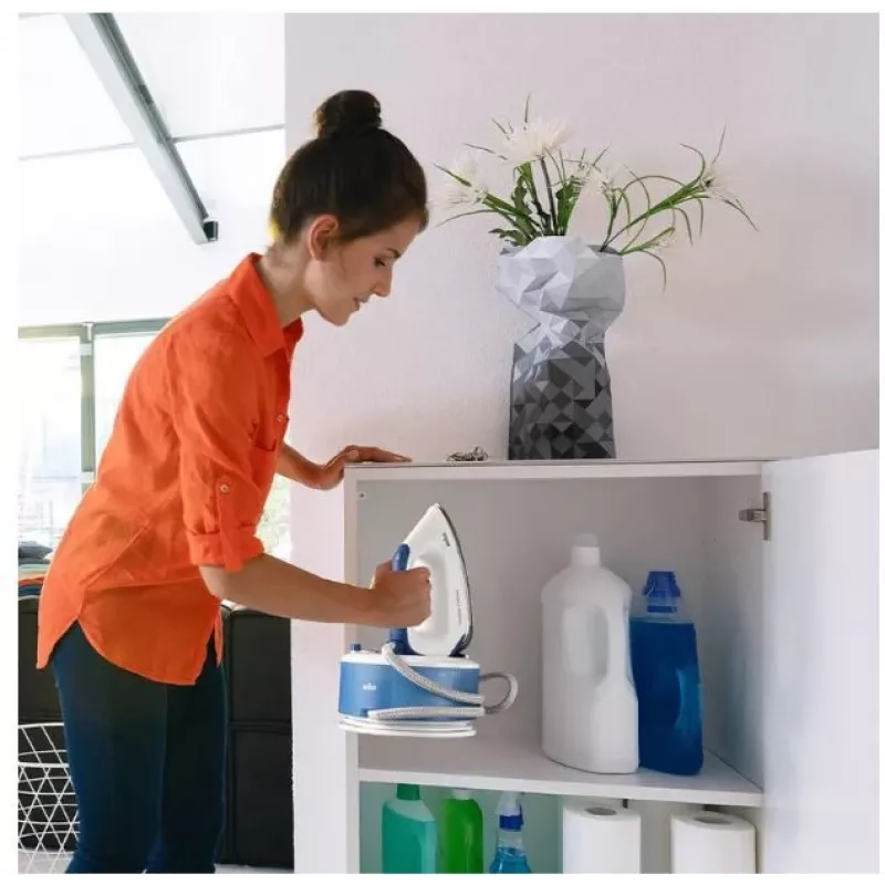 Braun CareStyle Compact IS 2143 BL 2400 W 1,5 L EloxalPlus padas Mėlyna, Balta