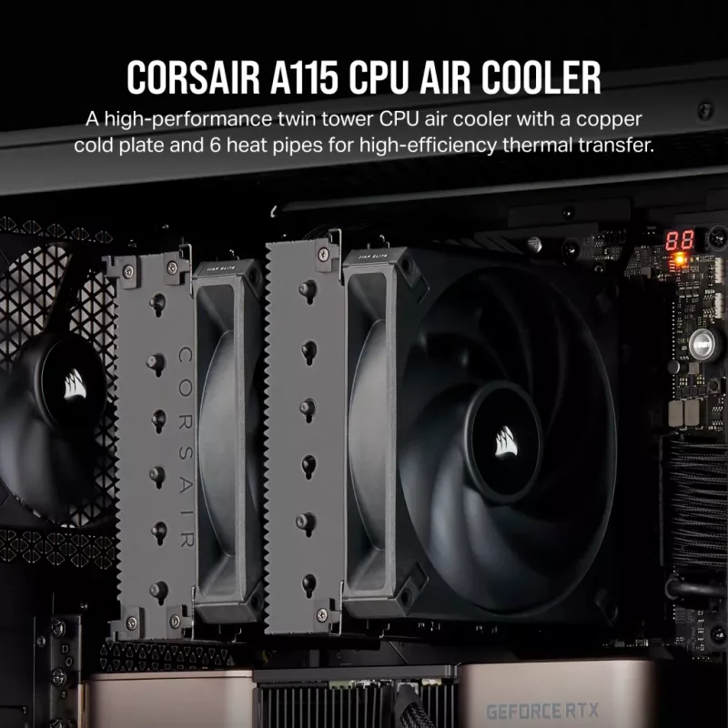 CORSAIR A115 bokštinis procesoriaus oro aušintuvas