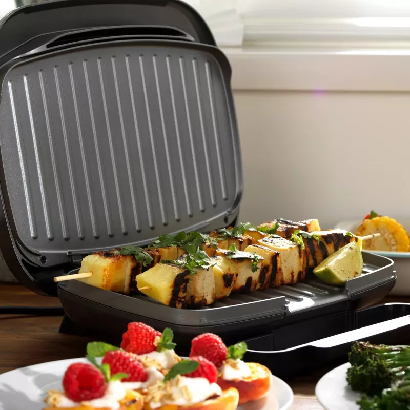 Kompaktiška elektrinė grotelė Petra PT4366GRYDEKFDIR su nelimpančia danga