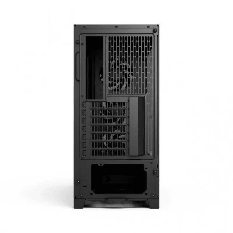 Kompiuterio korpusas Fractal Design Pop 2 Air Juoda TG Midi Tower — ATX, 3x 120 mm priekiniai ventiliatoriai, palaiko 2,5 colio ir 3,5 colio diskus