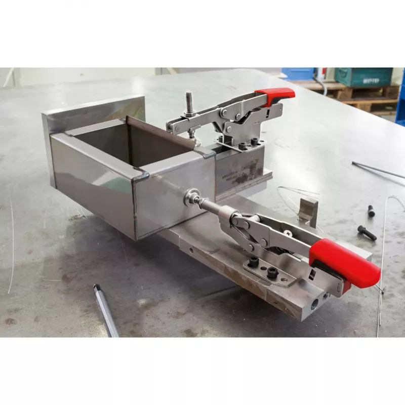 Spaustuvas BESSEY STC-HH70 raudonas nerūdijantis plienas 6 cm