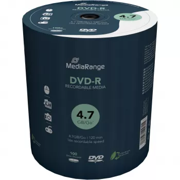 MediaRange MR442 tušti DVD 4,7 GB DVD-R 100 vnt.