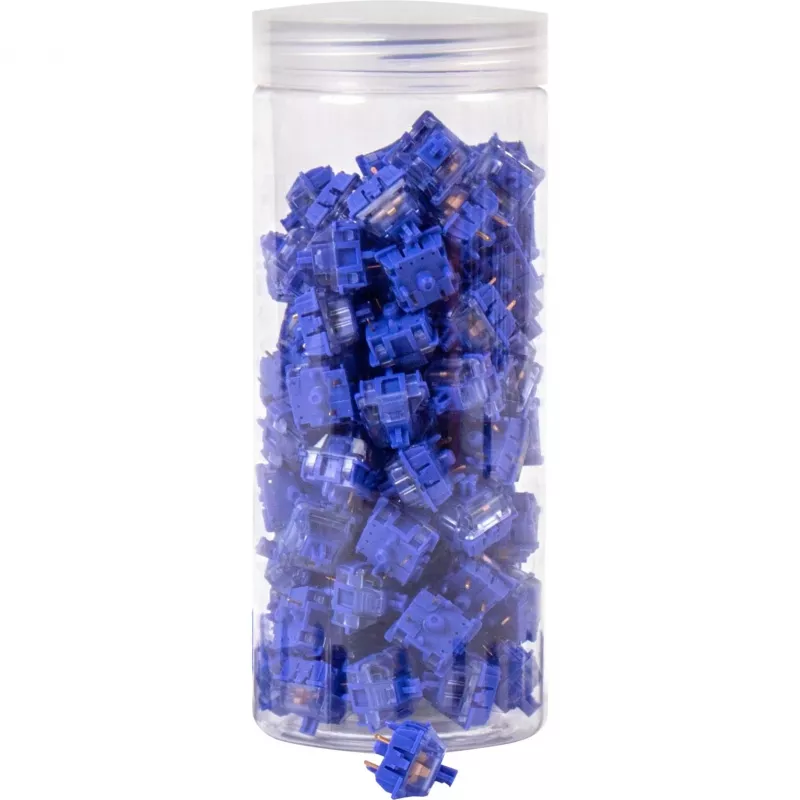 Mechaninis klavišų jungiklių rinkinys Keychron Gateron CJ Dark Blue — 110 vnt.