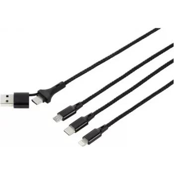 Renkforce US203/1.2M jungiamumo priedas juodas