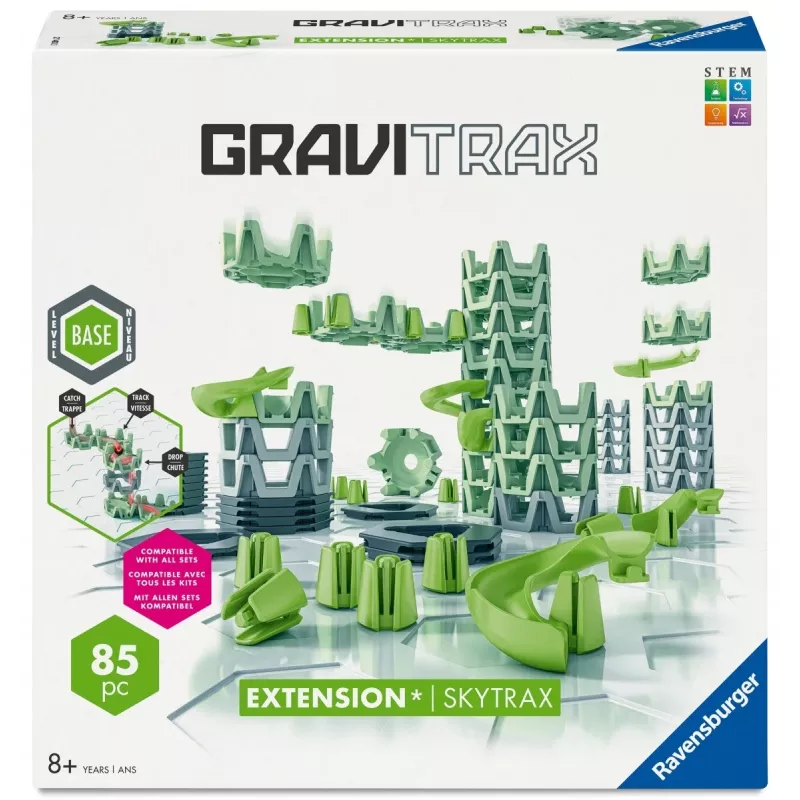 Žaislinis rutuliukų bėgių takelis Ravensburger GraviTrax Extension Skytrax amžius 8+