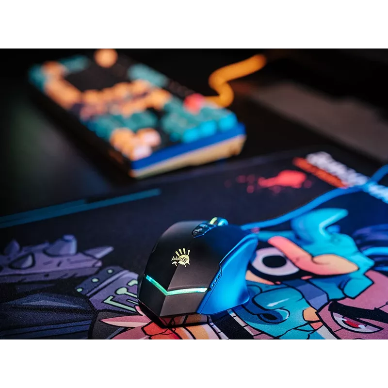 Žaidimų pelė A4Tech Bloody V8m MAX RGB USB 10000 DPI