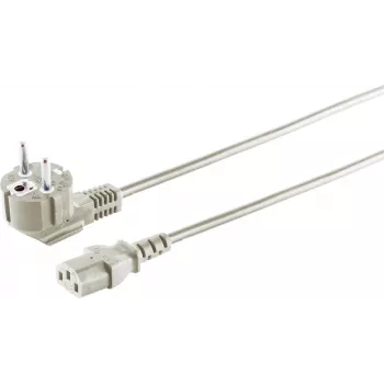 Maitinimo laidas S/CONN 60006 juodas 1,8 m CEE 7/7 C13 mova