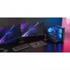 PC Midi Tower korpusas TACENS Mars Gaming MC-INFINIOLITE, juodas, grūdintas stiklas, palaiko ATX/Micro-ATX/Mini-ITX, 120 mm ventiliatoriai