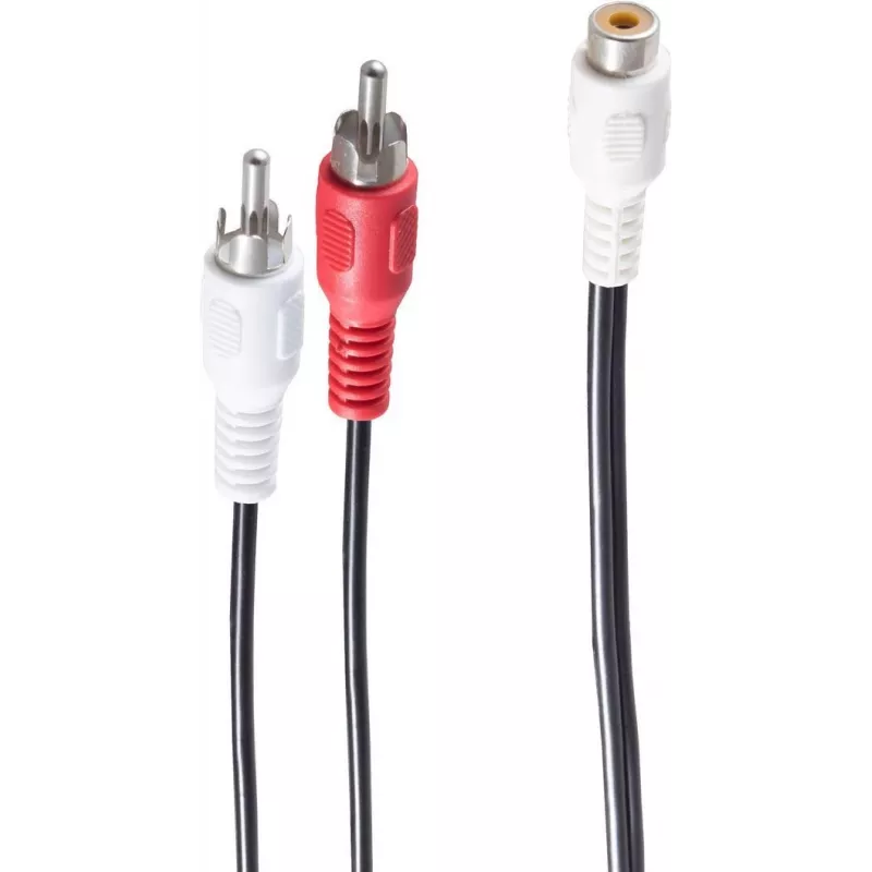 Garso kabelis RCA – 2 × RCA ShiverPeaks BS40052