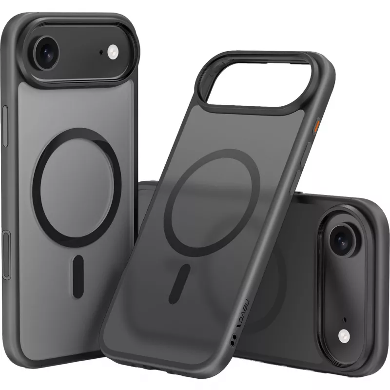 StyleShell INVISIO, Telefono dėklas Juodas, iPhone 17 Air, suderinamas su MagSafe
