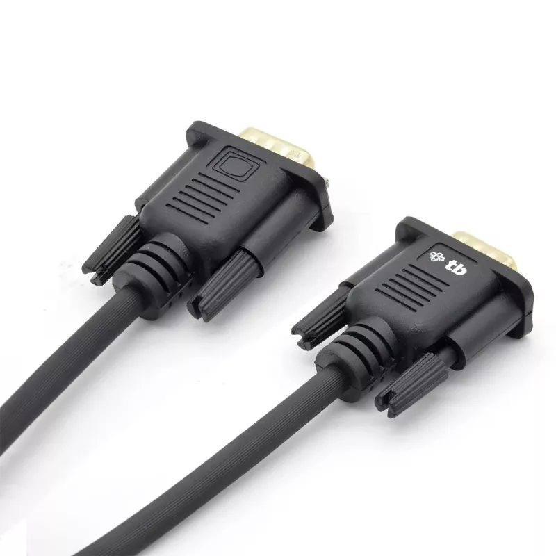 TB VGA-Cable 15M-15M 1,8 m. juodas-auksinis (AKTBXVGAMMG180B)