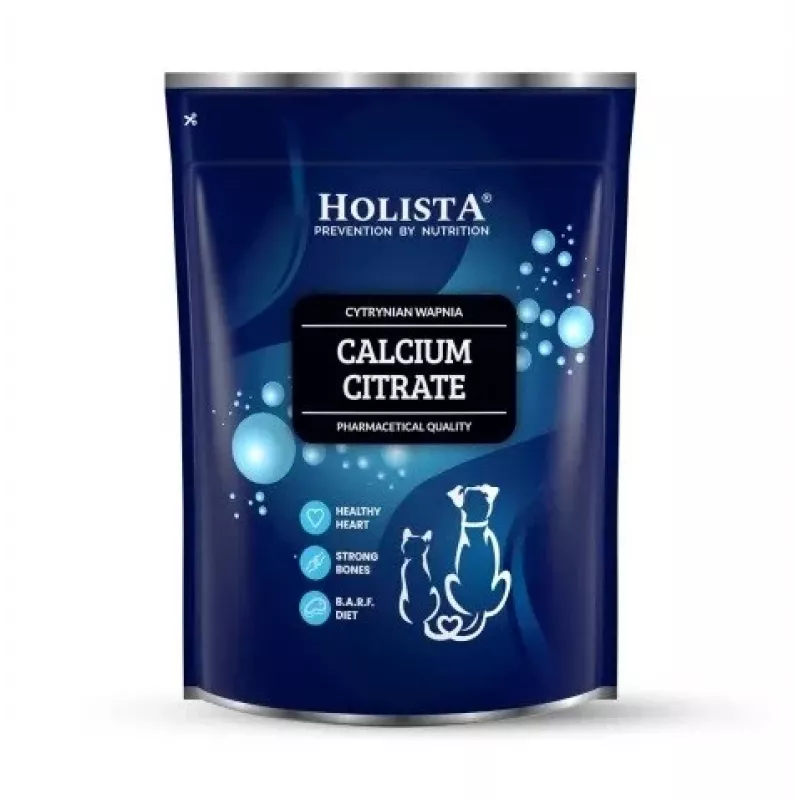 HOLISTA Kalcio citratas - papildai šunims ir katėms - 1000g