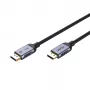 UNITEK C1626GY01-1M DisplayPort 2.1 Juoda