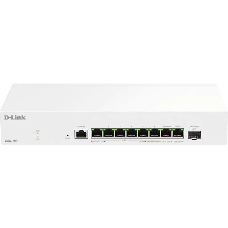 D-Link verslo klasės maršrutizatorius, Ethernet WAN, 2,5 Gigabit Ethernet, balta