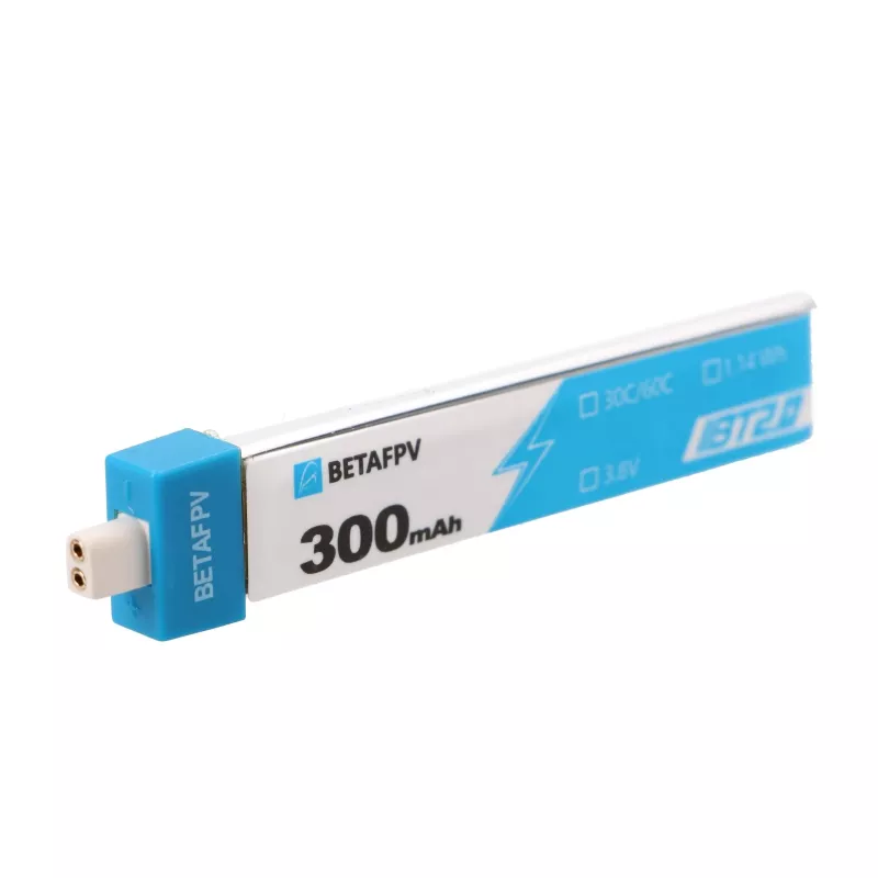 BetaFPV BT2.0 1S dronų baterijų rinkinys 300mAh 8 vnt., 3,8 V