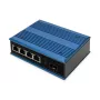 Digitus 4 prievadų Fast Ethernet tinklo komutatorius, pramoninis, nevaldomas, 1 SFP FE aukštyninė jungtis