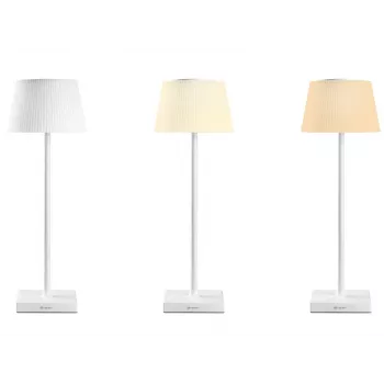 Stalinė lempa TRACER Pluto White TRAOSW47233 LED reguliuojamas šviesumas, balta apdaila