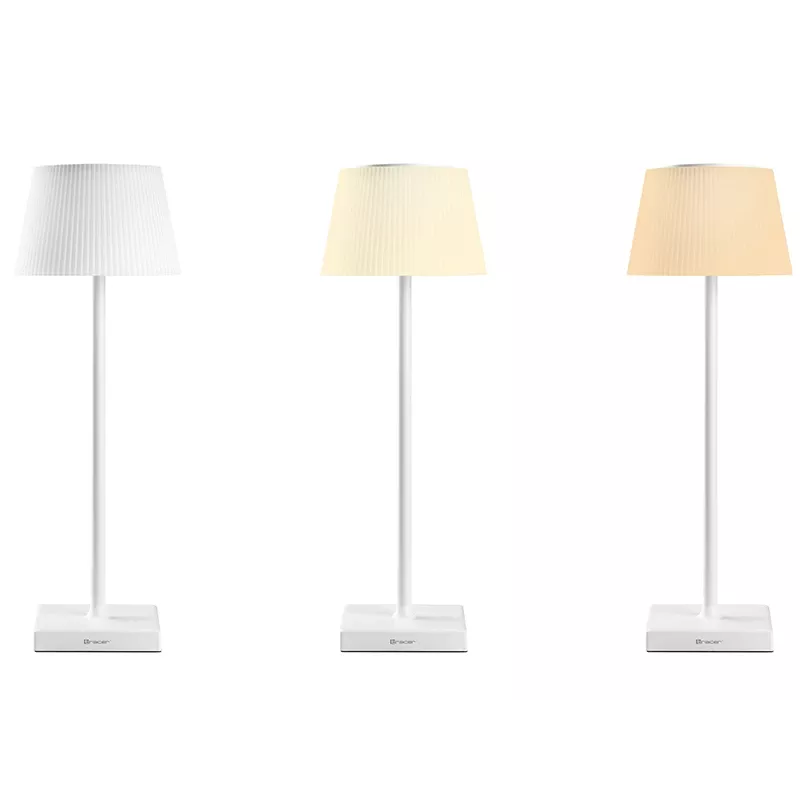 Stalinė lempa TRACER Pluto White TRAOSW47233 LED reguliuojamas šviesumas, balta apdaila