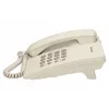 Analoginis telefonas Panasonic KX-TS500PDW — 16 mygtukų, baltas, stalinis/sieninis montavimas, 100 įrašų telefonų knyga