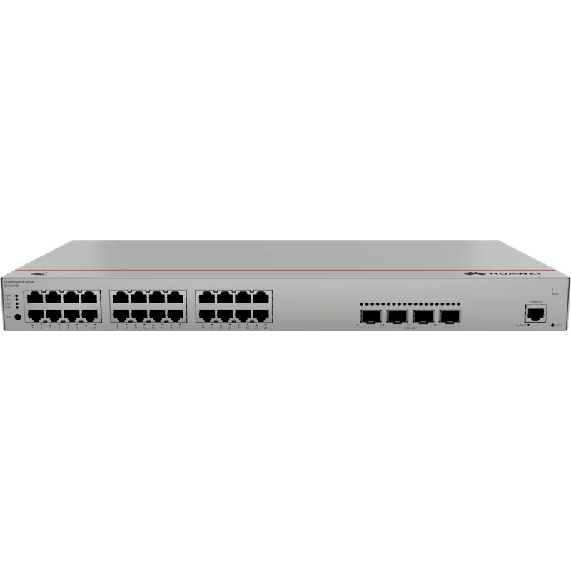 Huawei S310-24P4X Gigabit PoE išmanusis komutatorius, 4x SFP+ 24x PoE, 4x SFP+, stovo montavimui
