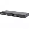 19 colių LCD KVM konsolė DIGITUS DS-72211-5US, 16 prievadų Cat 5, 1366x768, JAV tarptautinė klaviatūra