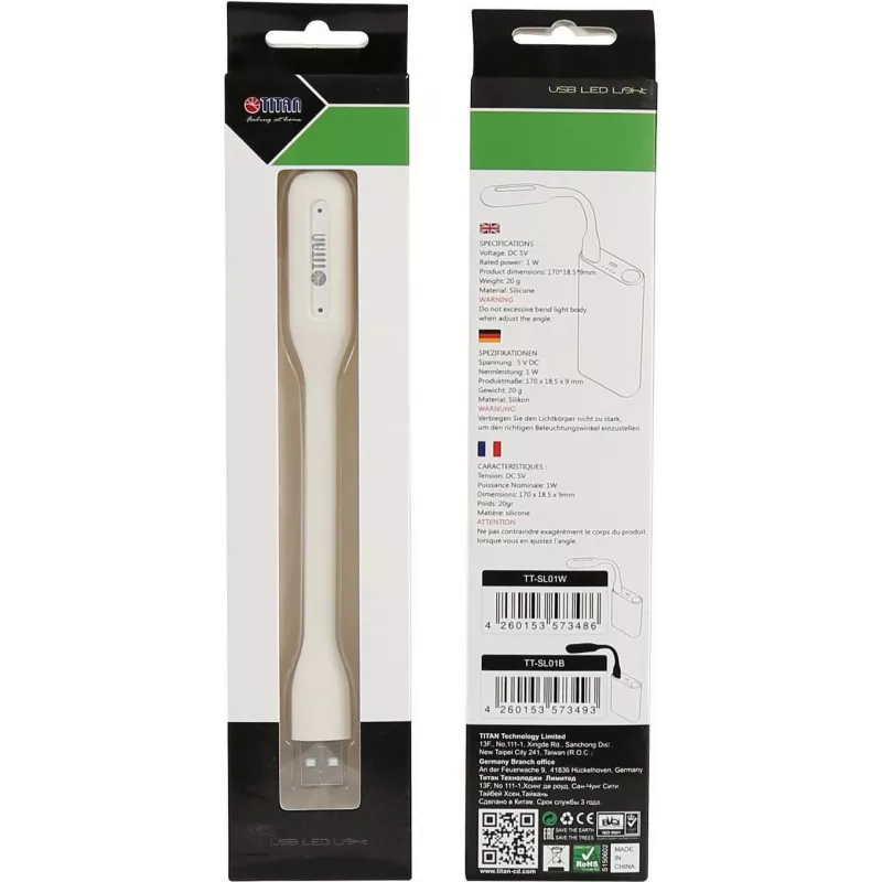 Titan TTL-SL01W LED White Flashlight (TTL-SL01W)