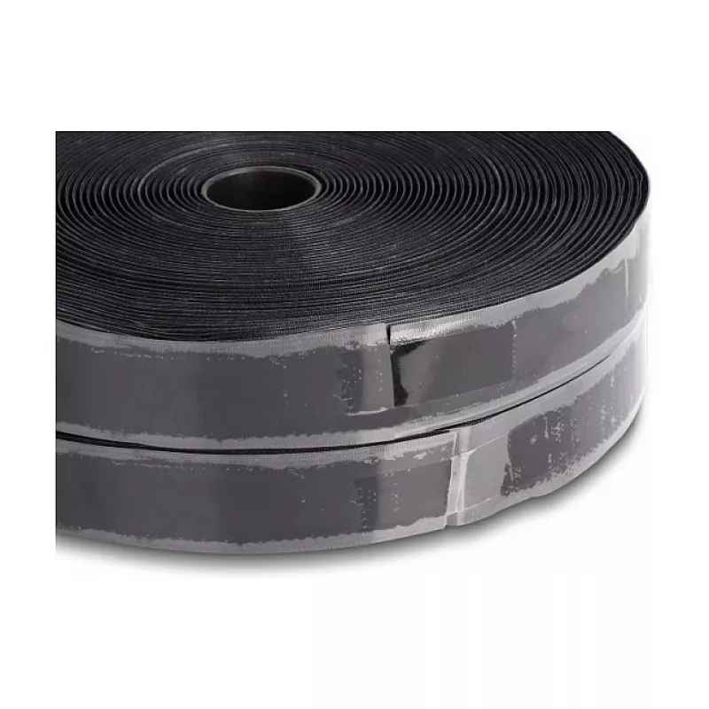 DeLOCK itin tvirta lipni juosta su kabliukais ir kilpelėmis 25 m x 25 mm juoda