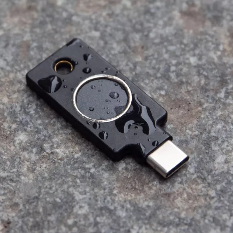 YubiKey C Bio FIDO Edition Yubico Juoda Passwordless Authentication