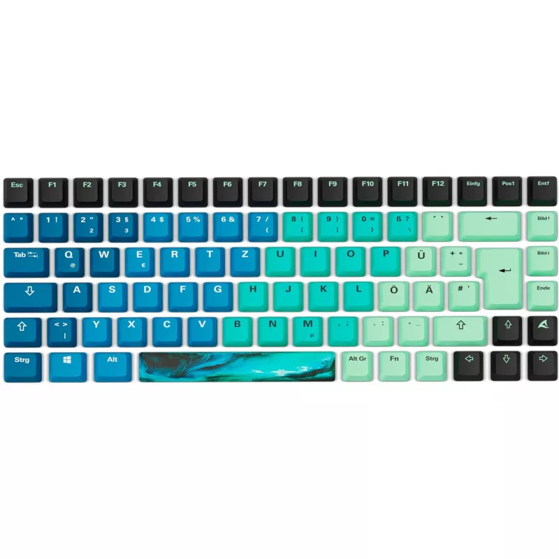 Sharkoon SKILLER SGK50 S3 Design Bundle D4 klavišų dangtelių ir pelės kilimėlio rinkinys