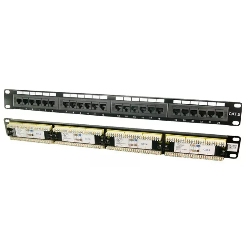 LogiLink Patch Panel 19 CAT6 24-Port