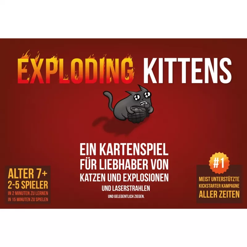 Exploding Kittens, kortų žaidimas