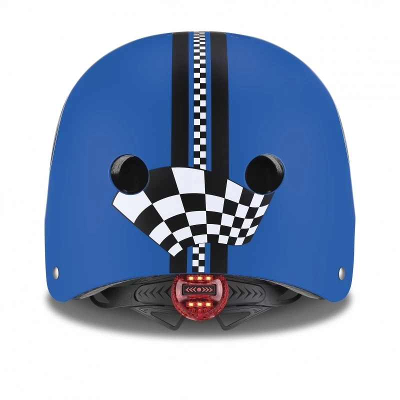 Globber | Tamsiai mėlyna | Šalmas Elite Lights Racing, XS/S (48-53 cm) | 507-300