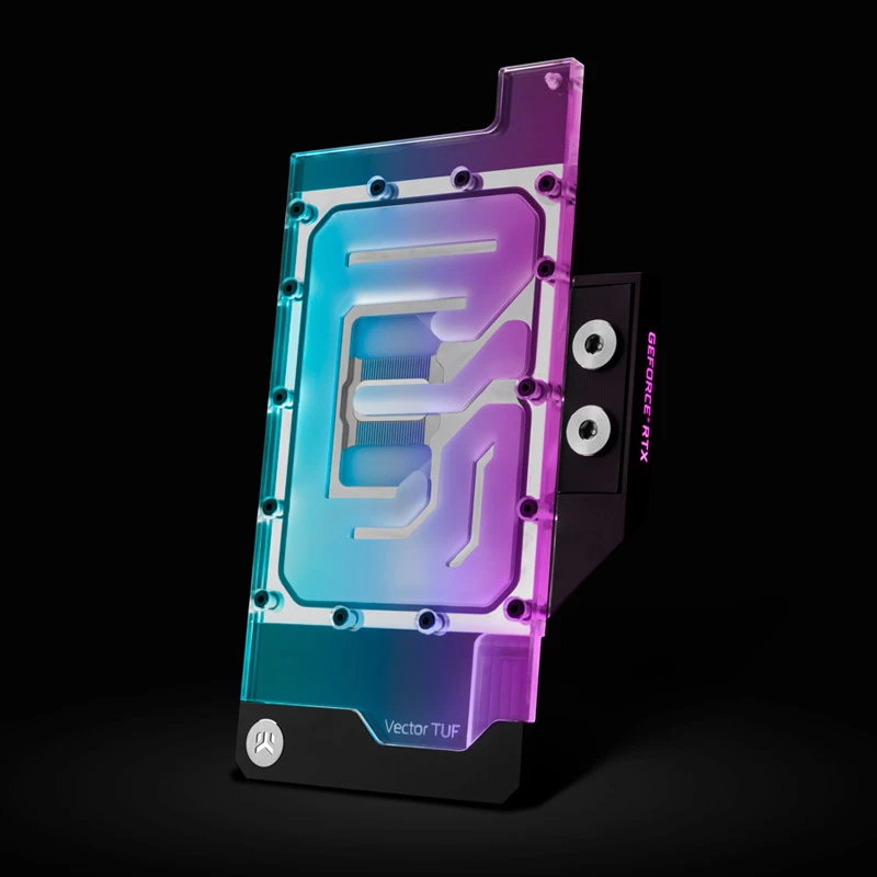Vandens blokas EK Water Blocks 3831109836484 Akrilas Varis Juodas Nikelis Skaidrus