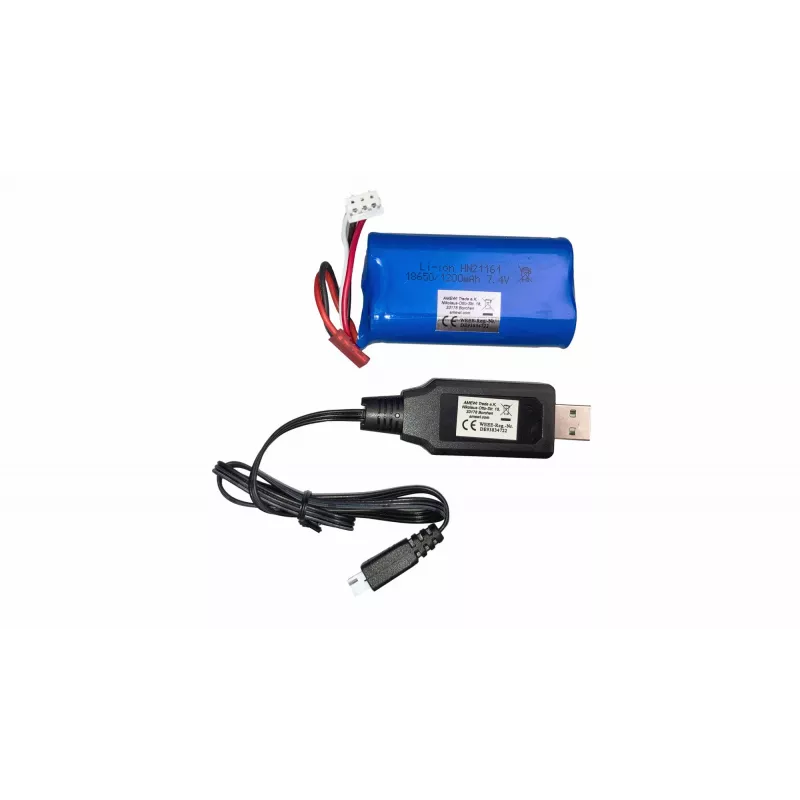 Amewi ACV730 V3 nuotoliniu būdu valdomas RC modelio ekskavatorius su elektriniu varikliu 1:14 (22516)