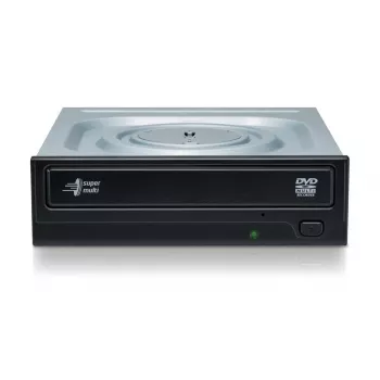 Vidinis DVD±RW įrenginys HITACHI Hitachi-LG Super Multi DVD-Writer GH24NSD6 dėkle juodas SATA 24x DVD 48x CD 146×165×41,3 mm