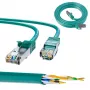 Extralink Cat.6 FTP 2m LAN komutacinis kabelis, varinis tinklo kabelis, vytos poros 1Gbit/s