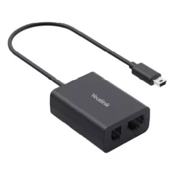 EHS adapter Yealink EHS62 — ausinių / laisvų rankų įrangos priedas, juodas