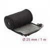 DeLOCK EMI ekranavimo pynė mova 1 m x 25 mm juoda