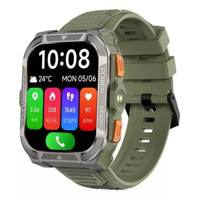Išmanusis laikrodis W80 PRO/GREEN W80PROGREEN Juodaview
